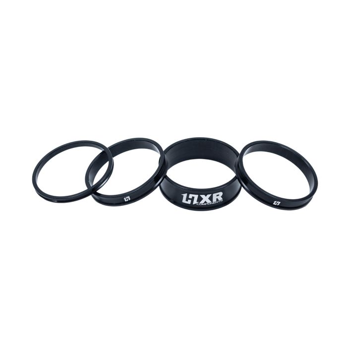 Kit distanziali per attacco manubrio HXR COMPONENTS nero