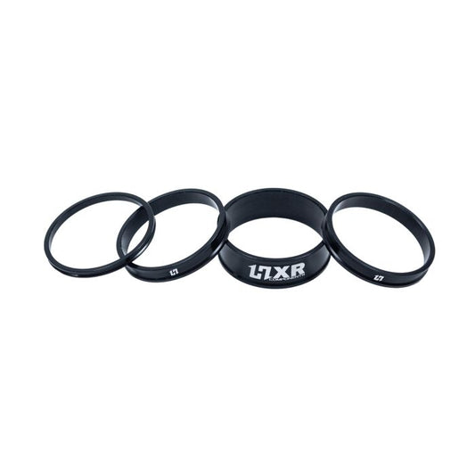 Kit distanziali per attacco manubrio HXR COMPONENTS nero
