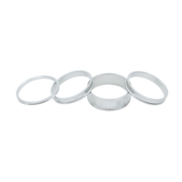 Kit distanziali per attacco manubrio HXR COMPONENTS finitura grezza