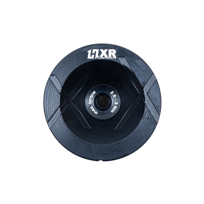 Tappo per attacco manubrio HXR COMPONENTS nero