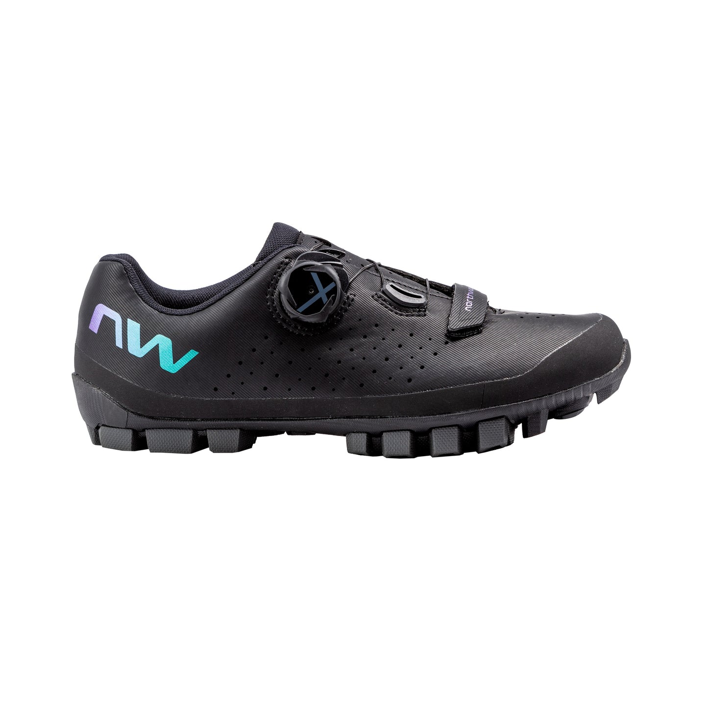 NORTHWAVE HAMMER PLUS Scarpe MTB Donna Nero/Iridescente