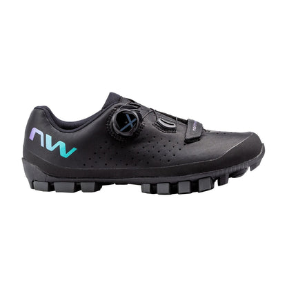 Scarpe MTB XC/Gravel NORTHWAVE HAMMER PLUS da donna Nero/Iridescente