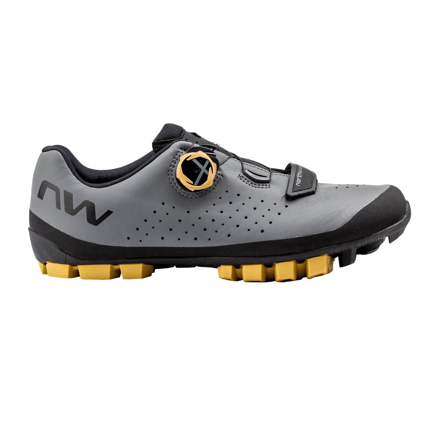 NORTHWAVE HAMMER PLUS Scarpe da MTB Grigio/Giallo