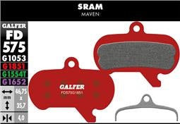 GALFER ADVANCED Pastiglie freno semi-metalliche Sram Maven