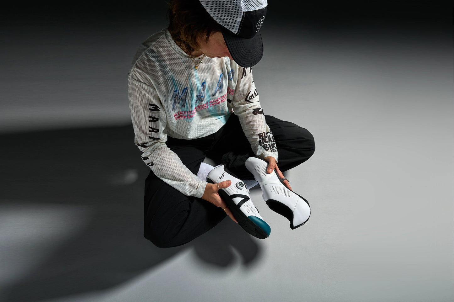 UDOG SEMPRE Scarpe da Strada Bianco/Blu