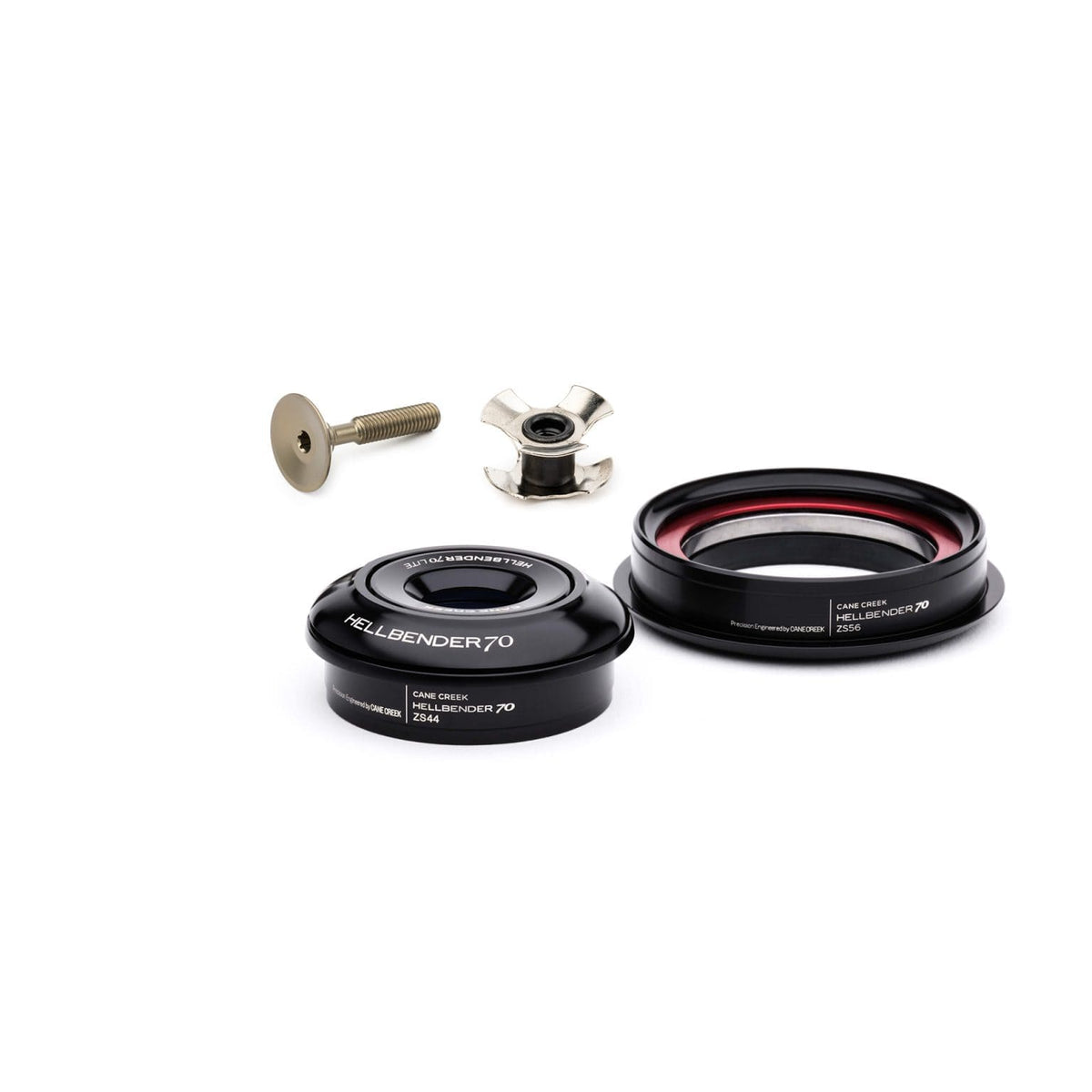 Serie sterzo CANE CREEK Hellbender 70 Lite ZS44/ZS56 nera