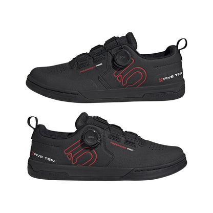 Scarpe MTB ADIDAS FIVE TEN FREERIDER PRO BOA Nero/Rosso