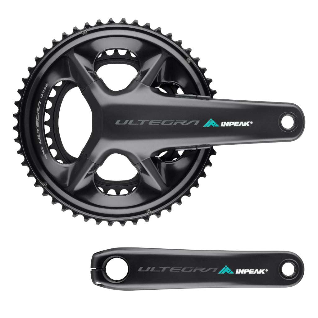 Guarnitura con misuratore di potenza INPEAK POWERCRANK-E TWIN2 LR Shimano Ultegra R8100