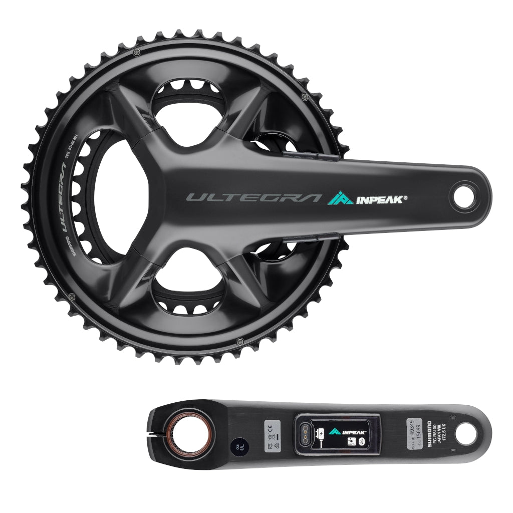 Guarnitura con misuratore di potenza INPEAK POWERCRANK-E TWIN2 LR Shimano Ultegra R8100