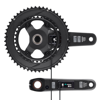 Guarnitura con misuratore di potenza INPEAK POWERCRANK-E TWIN2 LR Shimano Ultegra R8100