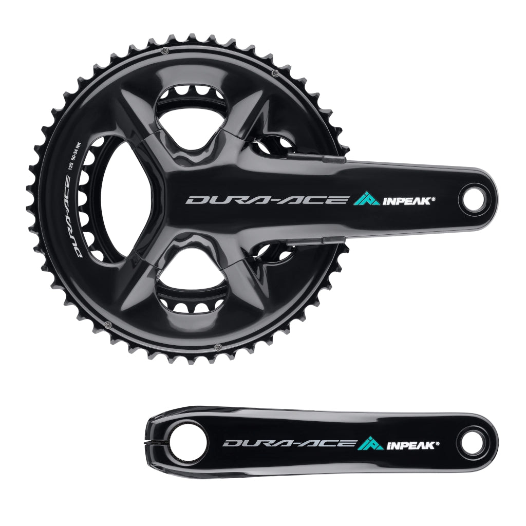 Guarnitura con misuratore di potenza INPEAK POWERCRANK-E TWIN2 LR Shimano Dura-Ace R9200