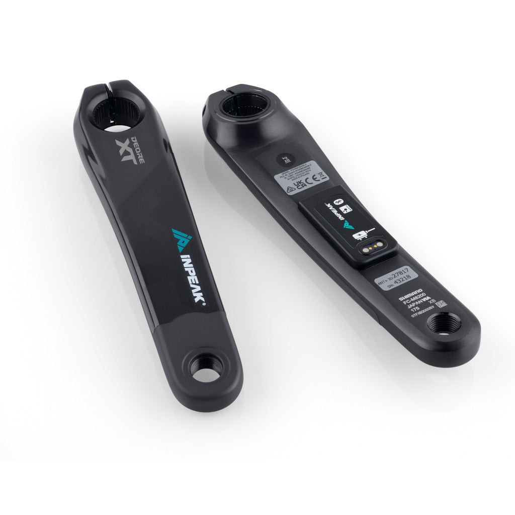Pedivella sinistra con misuratore di potenza INPEAK POWERCRANK-E Shimano XT M8200