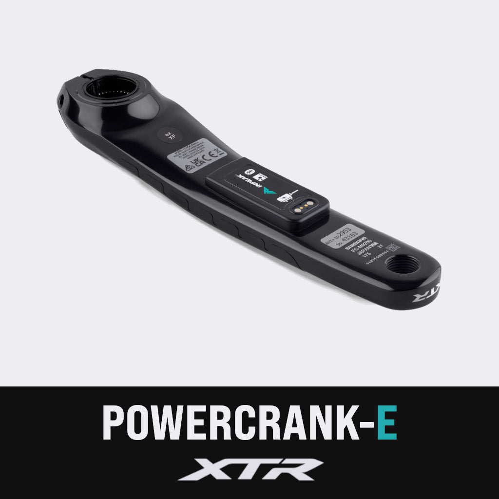 Pedivella sinistra con misuratore di potenza INPEAK POWERCRANK-E Shimano XTR M9200