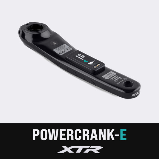 Pedivella sinistra con misuratore di potenza INPEAK POWERCRANK-E Shimano XTR M9200
