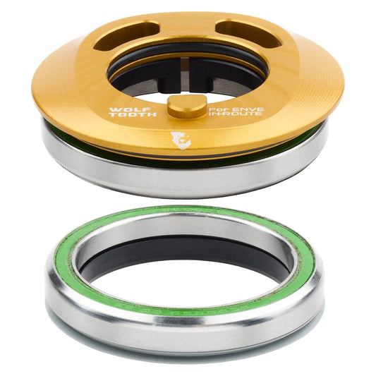Set di serie sterzo integrato WOLF TOOTH PREMIUM AERO IS52 EN-Route Oro