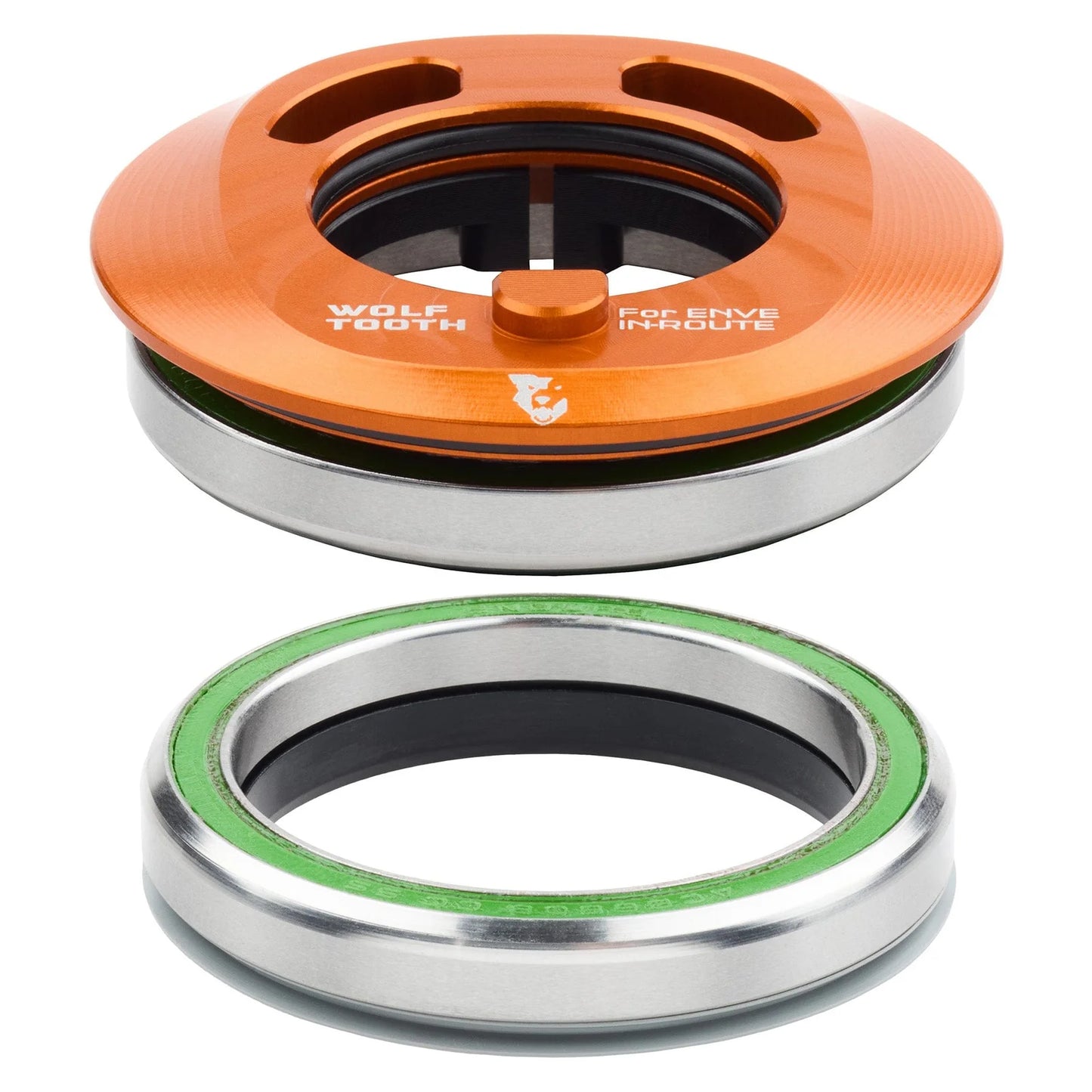 Set di sterzo integrato WOLF TOOTH PREMIUM AERO IS52 ENVE In-Route Orange
