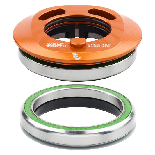 Set di sterzo integrato WOLF TOOTH PREMIUM AERO IS52 ENVE In-Route Orange