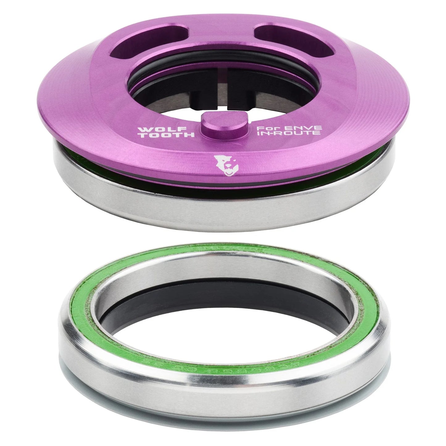 Set di sterzo integrato WOLF TOOTH PREMIUM AERO IS52 ENVE In-Route Viola