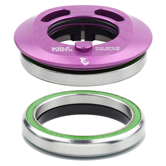Set di sterzo integrato WOLF TOOTH PREMIUM AERO IS52 ENVE In-Route Viola