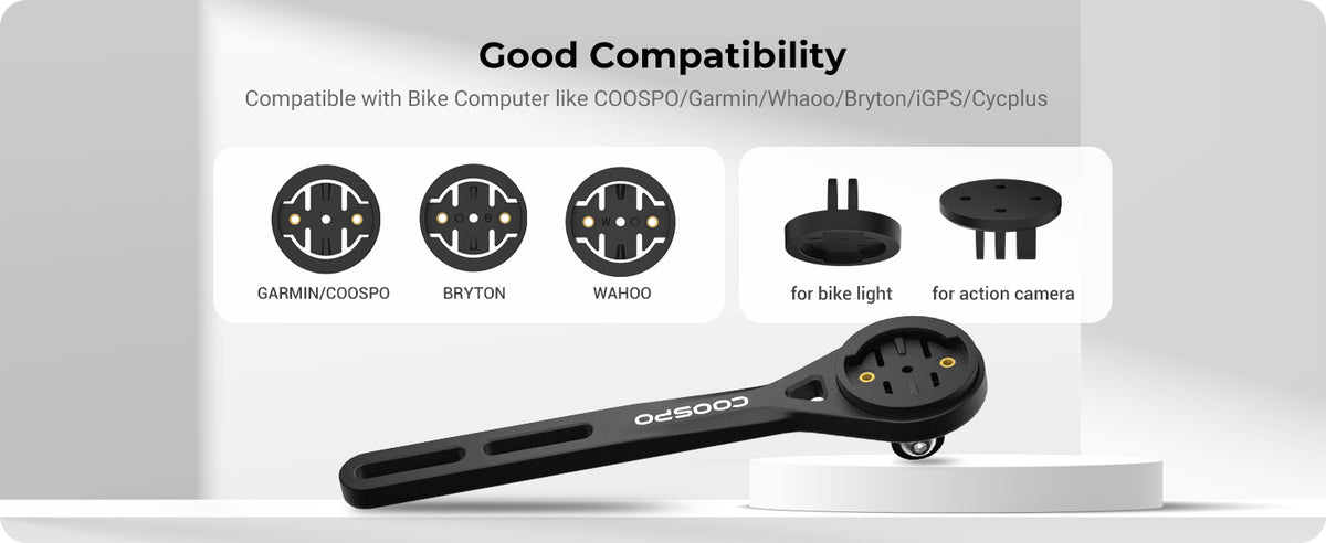 Supporto Ciclocomputer Manubrio Integrato/Aero COOSPO MT6S