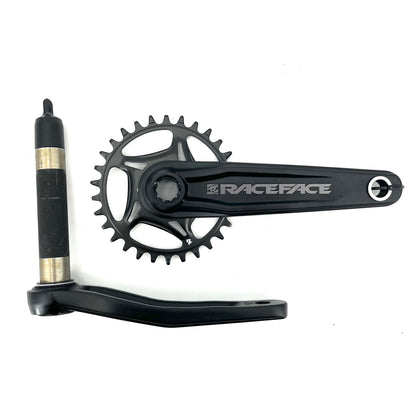 Pedaliere Mono RACE FACE RIDE CINCH 83mm Nero 12 Velocità