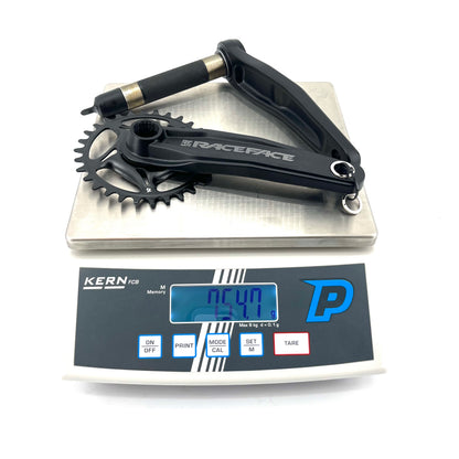 Pedaliere Mono RACE FACE RIDE CINCH 83mm Nero 12 Velocità