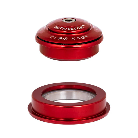 CHRIS KING INSET 2 Cuffia semi-integrata 1"1/8-1,5" ZS44/ZS56 Rosso