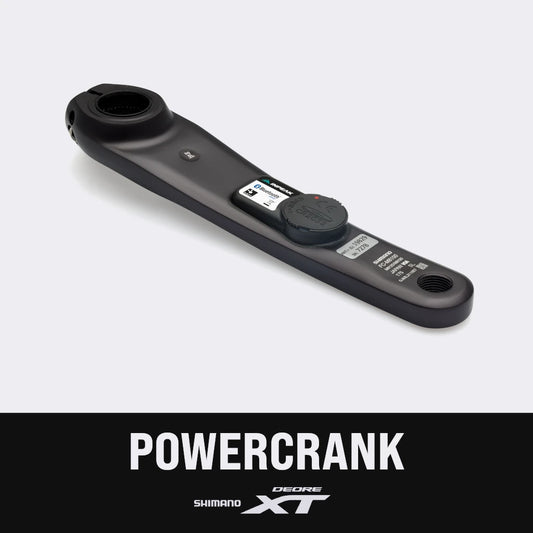Pedivella sinistra con misuratore di potenza INPEAK POWERCRANK Shimano XT M8100