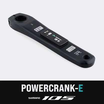 Pedivella sinistra con misuratore di potenza INPEAK POWERCRANK-E Shimano 105 R7100