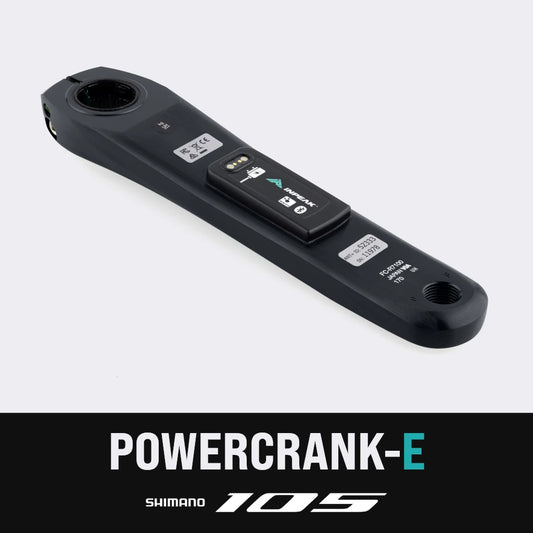 Pedivella sinistra con misuratore di potenza INPEAK POWERCRANK-E Shimano 105 R7100