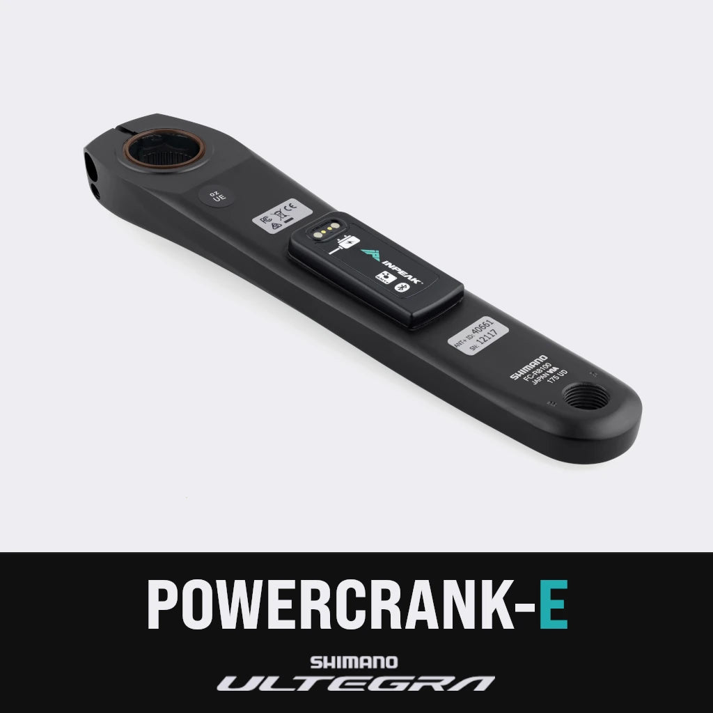 Pedivella sinistra con misuratore di potenza INPEAK POWERCRANK-E Shimano Ultegra R8100