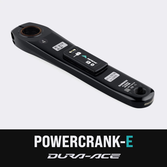 Pedivella sinistra con misuratore di potenza INPEAK POWERCRANK-E Shimano Dura-Ace R9200