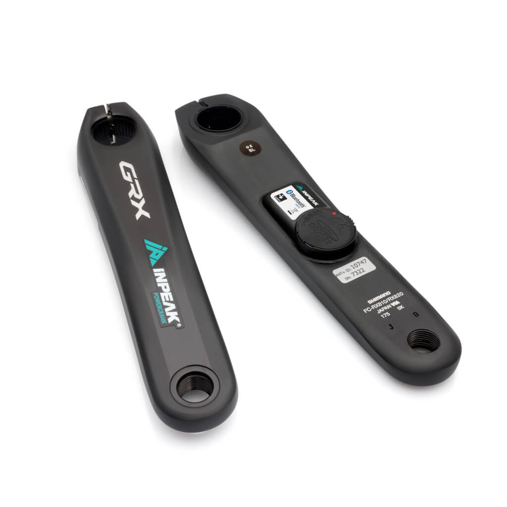 Pedivella sinistra con misuratore di potenza INPEAK POWERCRANK Shimano GRX RX810/820