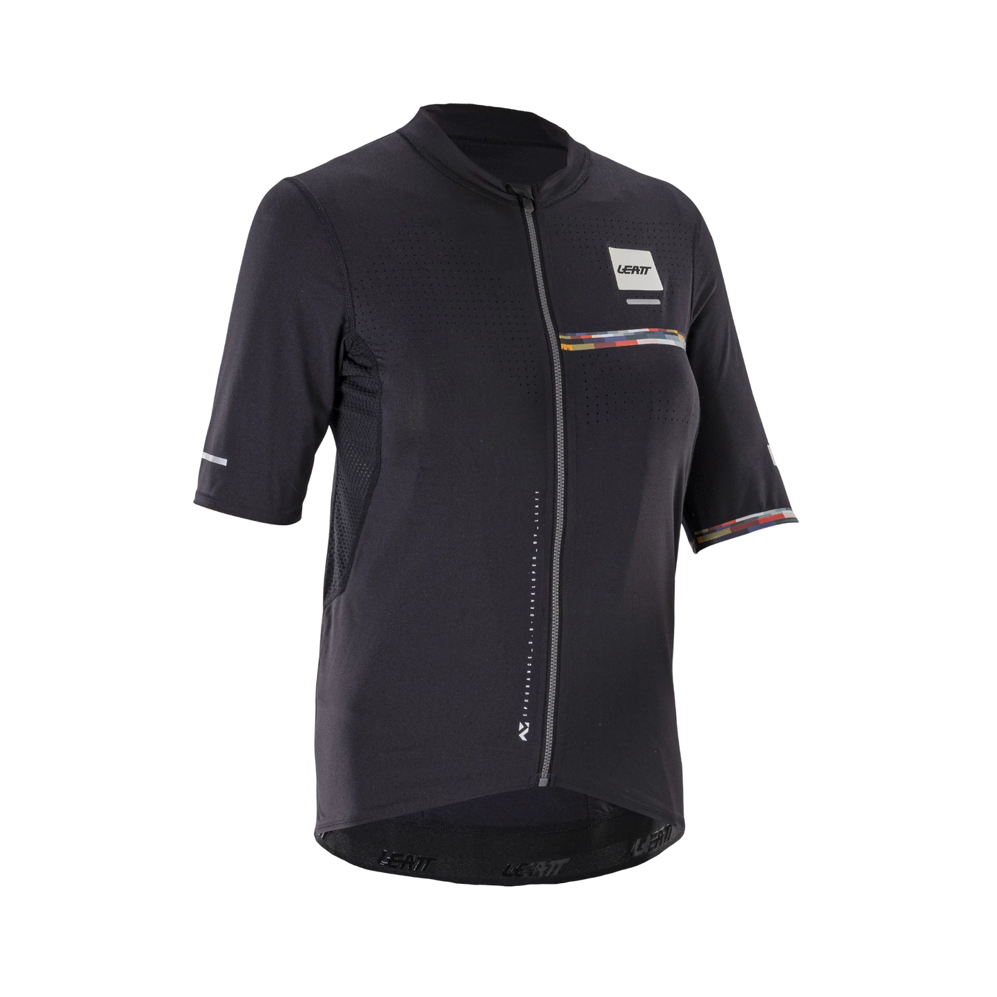 Donna LEATT MTB ENDURANCE 5.0 CARGO Maglia a maniche corte Nero
