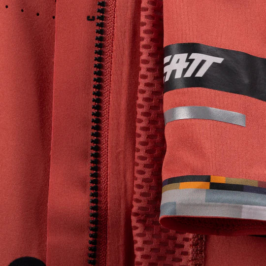 Donna Maglia LEATT MTB ENDURANCE 5.0 CARGO a manica corta Rosso