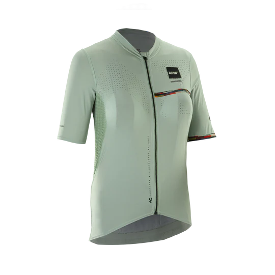 Donna LEATT MTB ENDURANCE 5.0 CARGO Maglia a maniche corte Verde