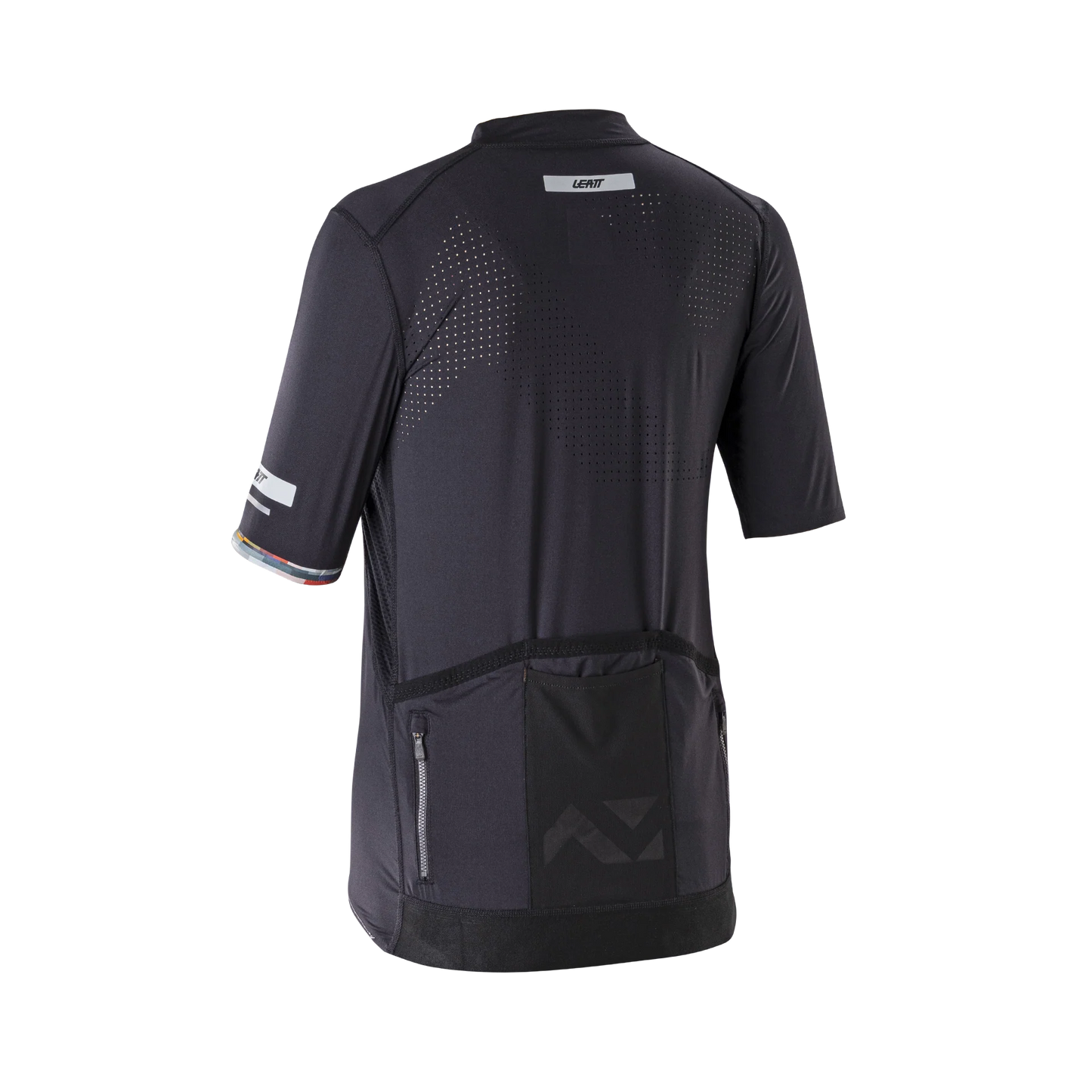 Donna LEATT MTB ENDURANCE 5.0 CARGO Maglia a maniche corte Nero