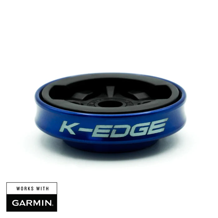 Attacco manubrio per Garmin K-EDGE GRAVITY GPS blu