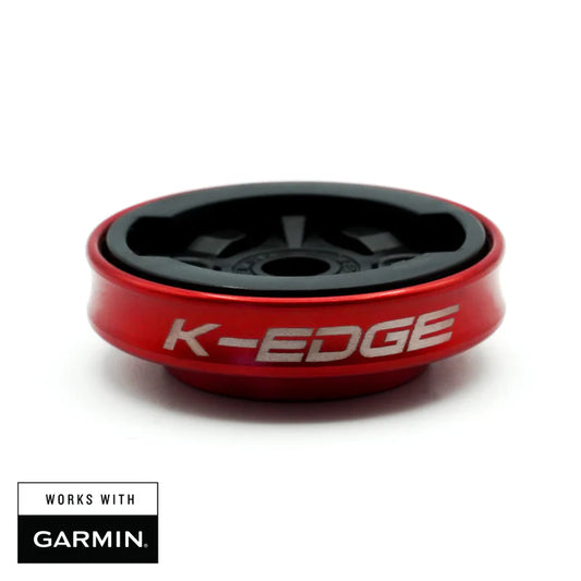 Attacco manubrio per Garmin K-EDGE GRAVITY GPS rosso