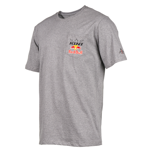 T-Shirt O'NEAL PT Kini Red Bull 1.0 Grigio