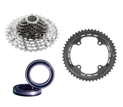 Kit Cassetta Titanio / Corona Carbonio / Cuscinetti Ceramici USB CAMPAGNOLO ULTRA