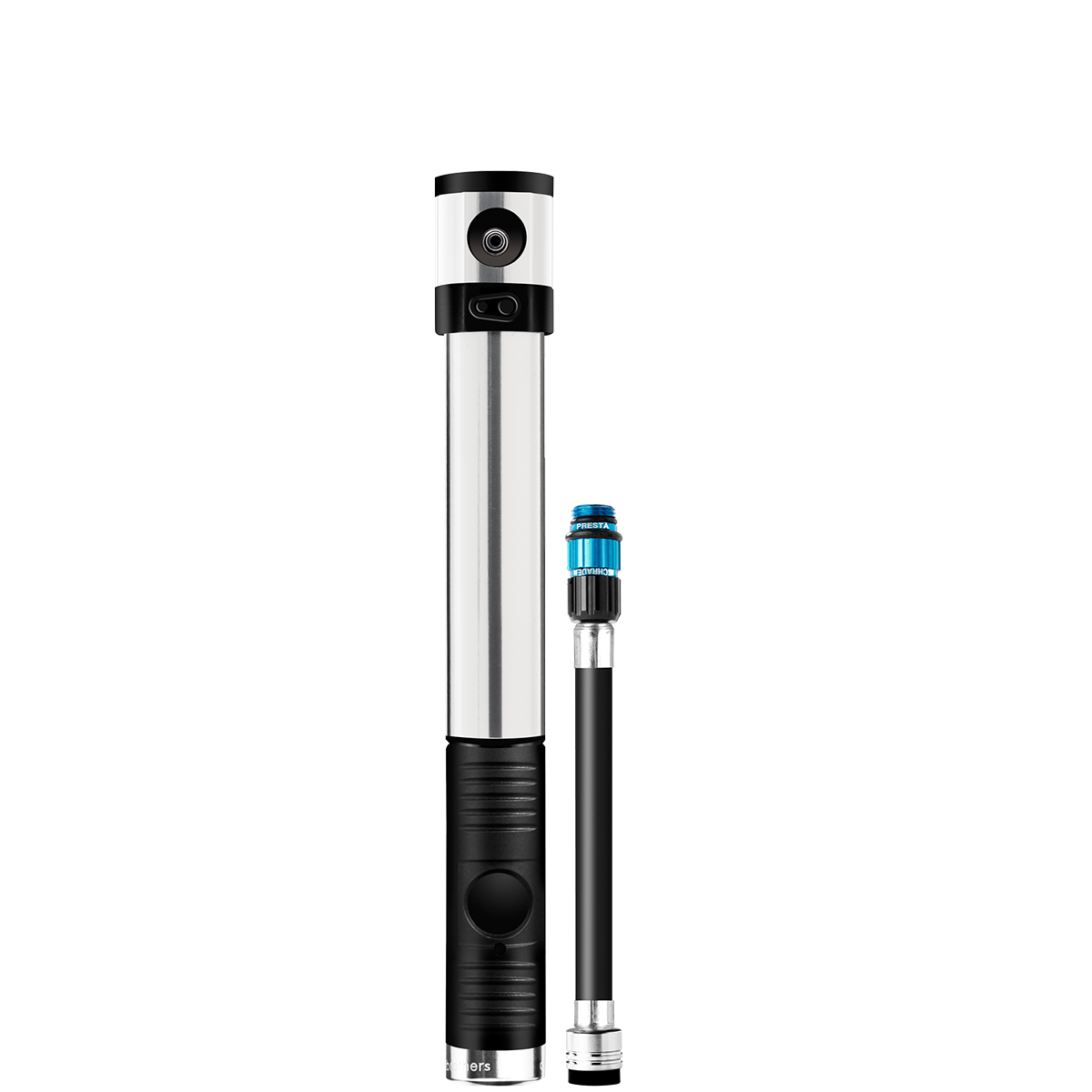 Pompa a mano CRANKBROTHERS KLIC HV con tubo flessibile magnetico