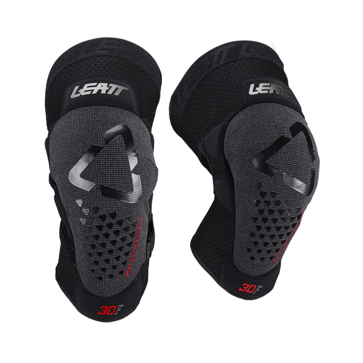 LEATT 3DF 5.0 EVO Junior Ginocchiere nere