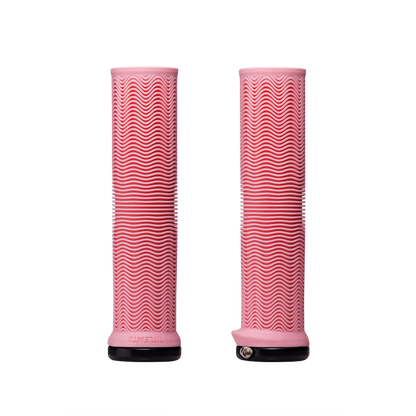 Grips Title MTB LO1 Rosa - vista verticale
