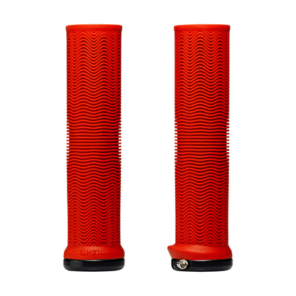 Grips Title MTB LO1 Rosso - vista verticale