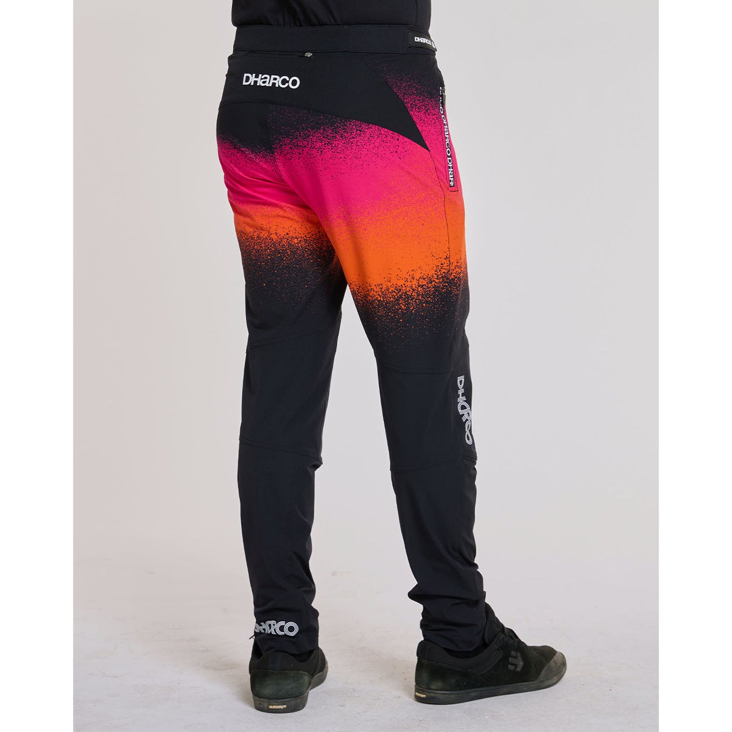 DHARCO GRAVITY BLACK SNAKE Pantaloni Nero/Arancione