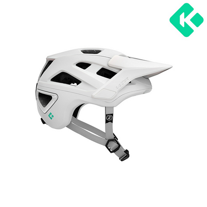Casco MTB LAZER JACKAL KINETICORE Bianco Opaco