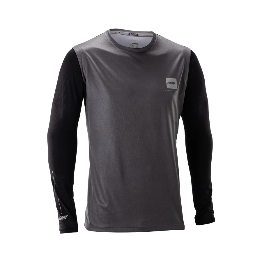LEATT MTB Gravity 2.0 Maglia a maniche lunghe Nero/Grigio