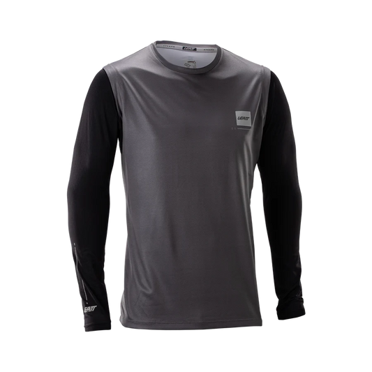 LEATT MTB Gravity 2.0 Maglia a maniche lunghe Nero/Grigio