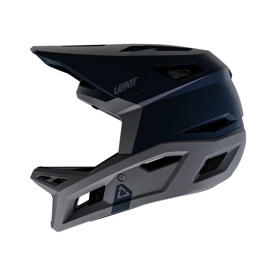 LEATT GRAVITY 4.0 STEALTH Casco MTB Nero/Grigio